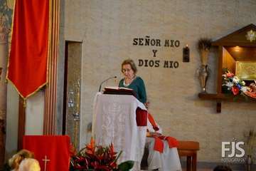Procesión religiosa por las calles de El Ejido (Foto Francisco Javier Santana)